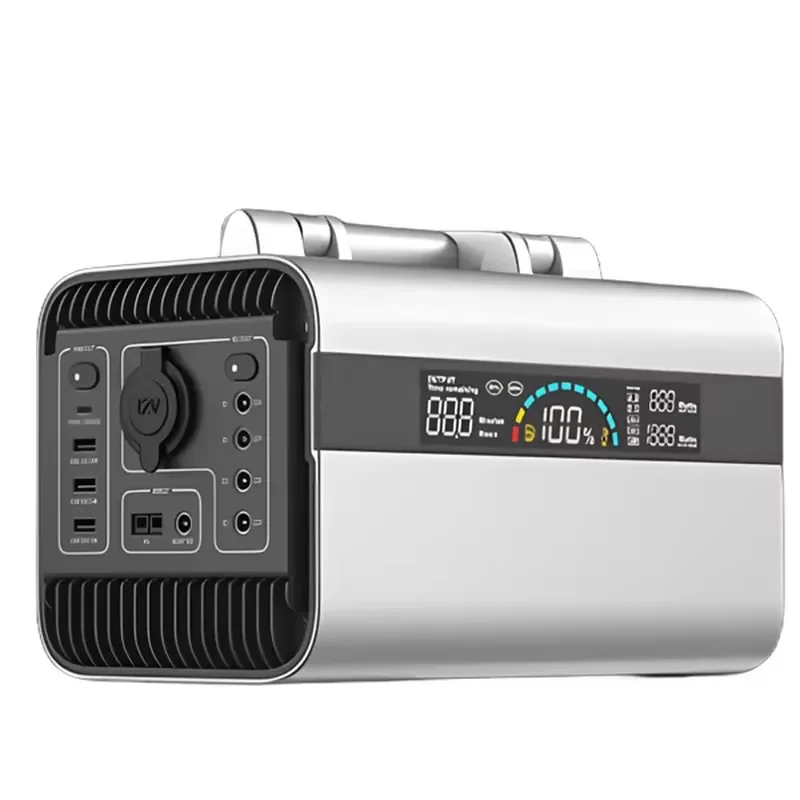 for TLEC 600W Portable Power Station 529.92Wh LiFePO4 Battery Fast Charging Solar Generator MPPT Pure Sine Wave EU Plug for