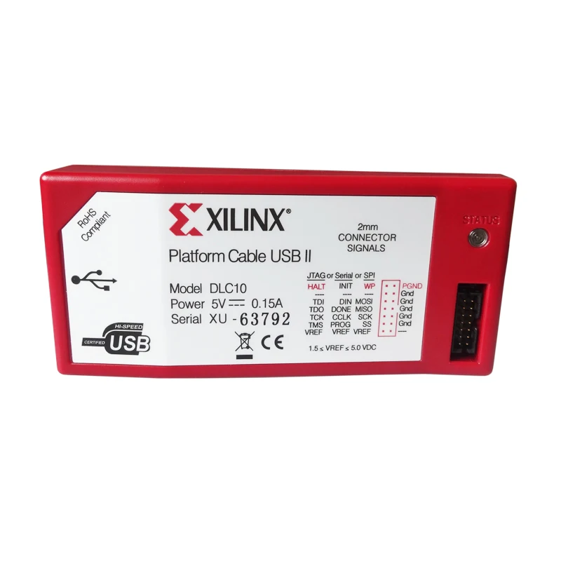 Xilinx Downloader Cable Original Hw-usb-ii-g Dlc10 Platform Xilinx Emulator