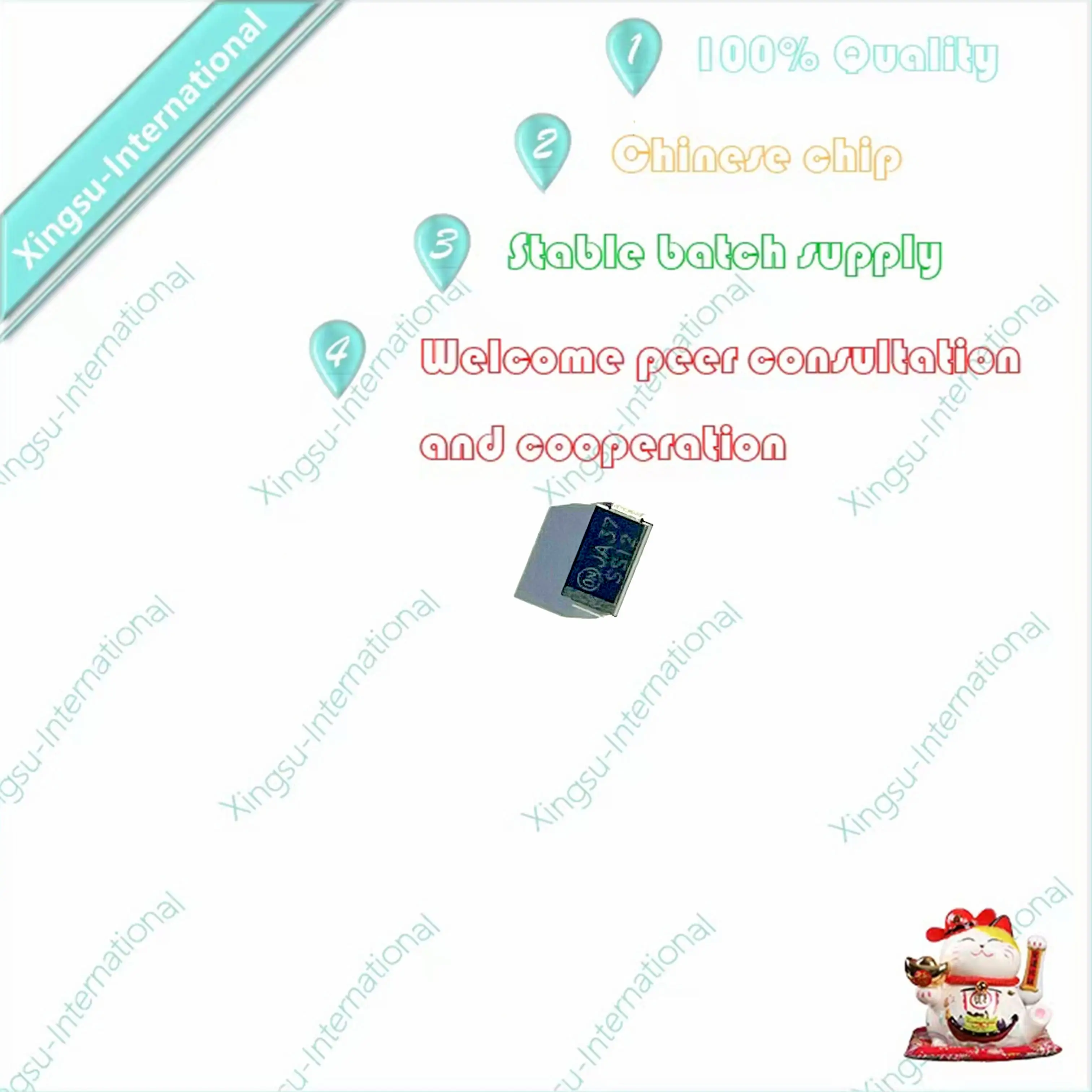 100PCS/ Piece Original SS12 SS14 SS16 SS18 SS110 SS34 SS115 SS120 SS210 SS36 SS54 SS24 SS56 SS510 SMA Patch Schottky Diode