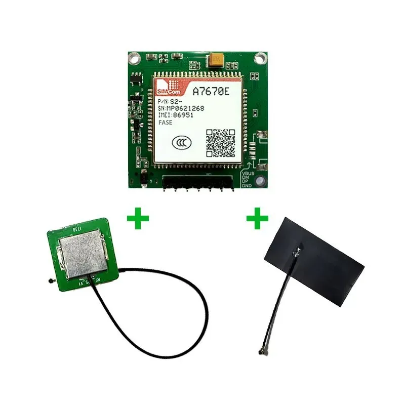 A7672E A7672SA A7672G 4G Module Core Board Supports Voice Calls and GPS/GLONASS Positioning