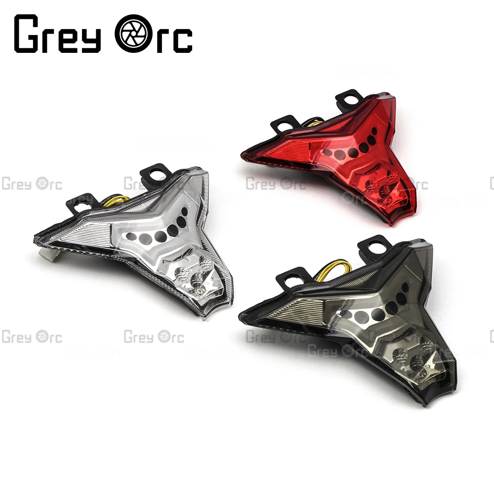For Kawasaki Ninja 400 250 Z1000 ZX10R/RR 2014-2020 Motorcycle LED Integrated Taillight Brake Light Rear Lamp Turn Signal Light