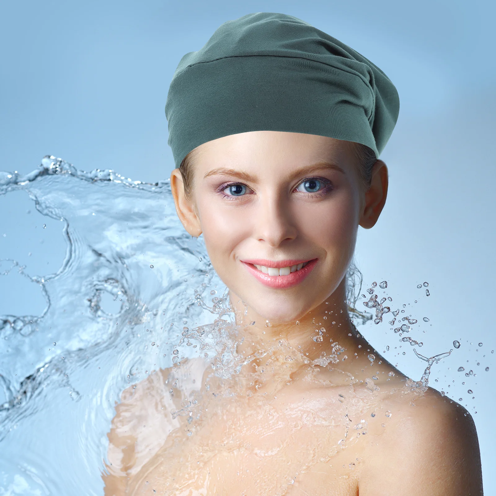 

3Pcs Wide Edge Cotton Sleep Caps Supple Elastic Women Hair Care Bonnets Chemo Caps Comfortable Sleeping Hats