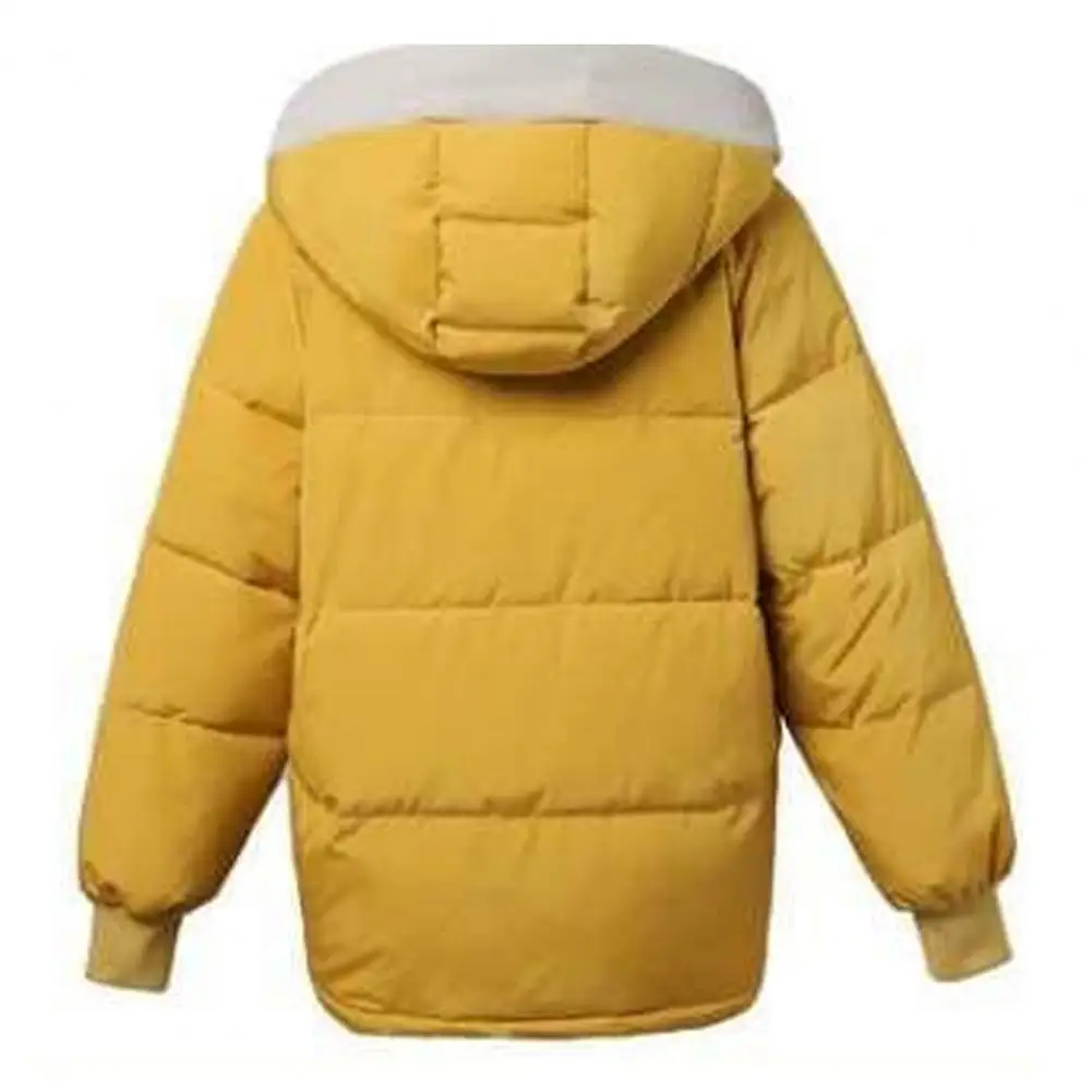 

Зимнее пальто, женская одежда, трендовые теплые толстые пуховики, парки, хлебное пальто, верхняя одежда с капюшоном и длинными рукавами, свободные топы, верхняя одежда