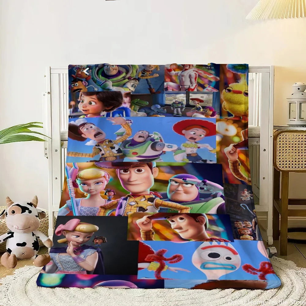 

MINISO Toy Story Flannel Fluffy Fleece Camping Beds,Four Season Blanket.living Rooms for Children Sofa Thin Blanket Fashion Gift