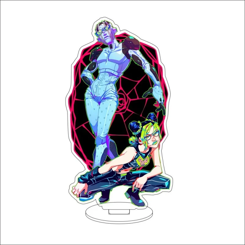JoJo Bizarre Adventure Iggy Anime Figure Chibi Kawaii Dog Acrylic Stand Model Plate Desk Decoration Ornament Toy Keychain Gift - view 5