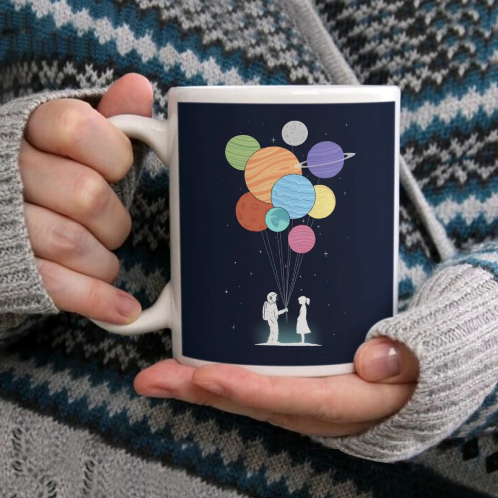 

You Are My UniverseCoffee Mug Tea Cup 11oz Coffee Cup Funny Birthday Ceramic Mug Personalized Cup