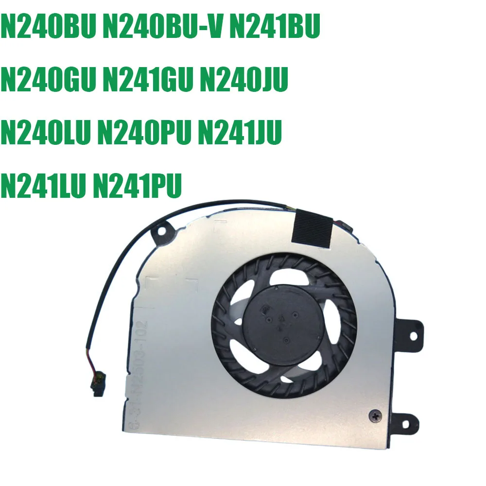 C=For CLEVO N240BU N240BU-V N241BU N240GU N241GU N240JU N240LU N240PU N241JU N241LU N241PU DC5V 0.5A 3PIN 3Lines Laptop CPU Fan