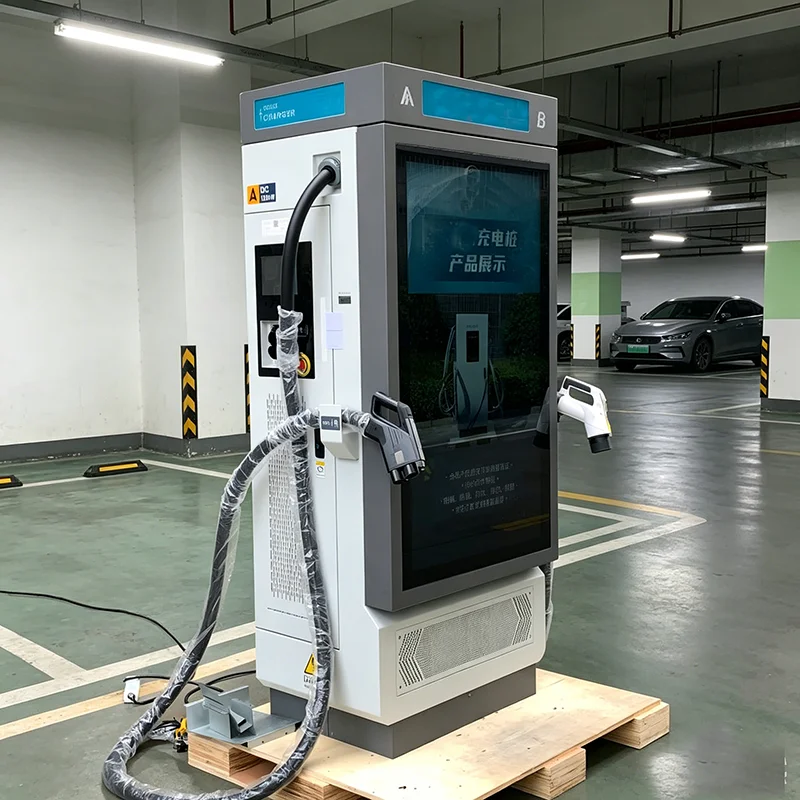 250kW SAE J3400 NACS Charging Station, DC Fast Charger Support Remote OCPP Management