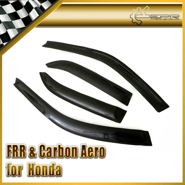 

Автомобильный Стайлинг для Honda EG Civic 1992-1995 4-дверный ветровой дефлектор из углеродного волокна