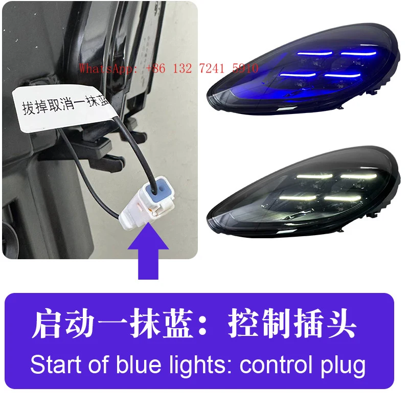 Hongsheng High Performance Suitable for upgrading 2014-2020 970.2/971.1 headlight assemblies to 2025 headlights.