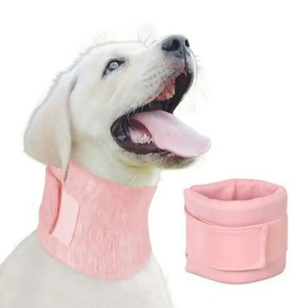 Adjustable Cat Recovery Collar Soft Breathable Pet Anti-lick Collar EVA Dog Neck Support Collar Cat Wound Healing Collar
