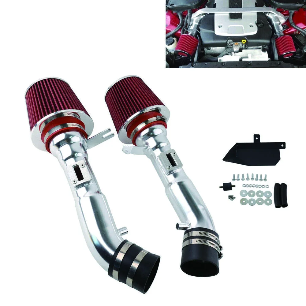 Cold Air Intake System+Filter For 08-13 Infiniti G37 3.7L 09-20 Nissan 370Z US  racing VQ37 engine  parts