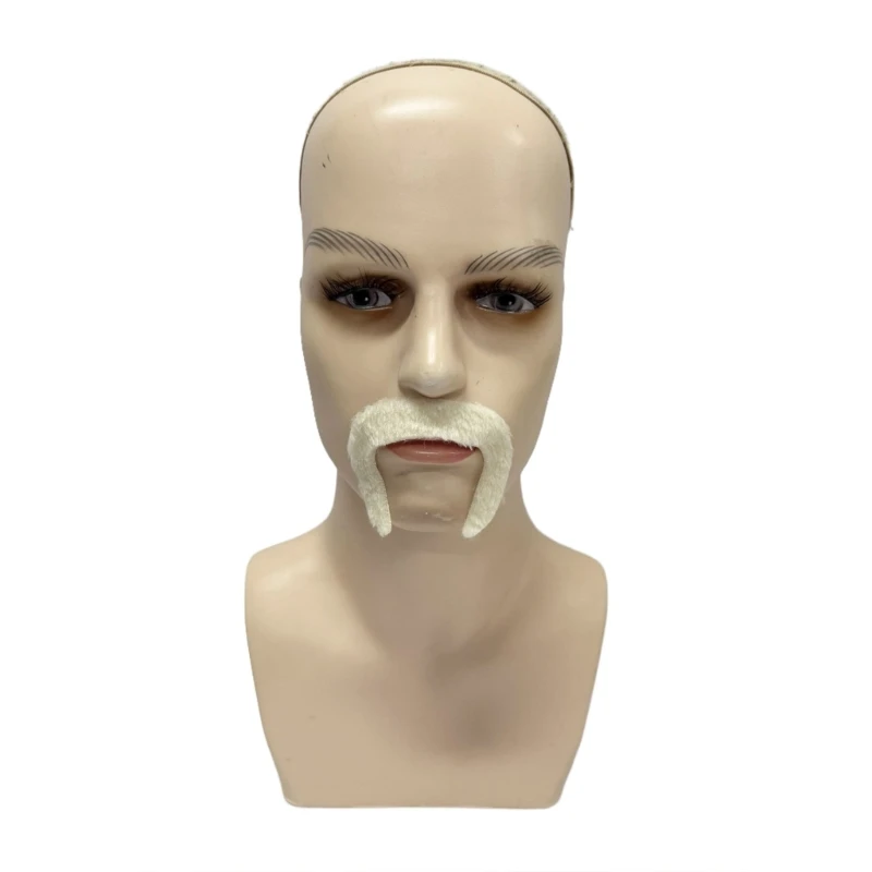 偽の口ひげ偽れ口ひげの自己粘着性棒の口ひげの接着スティックコスプレハロウィーンの偽のひげコスチューム