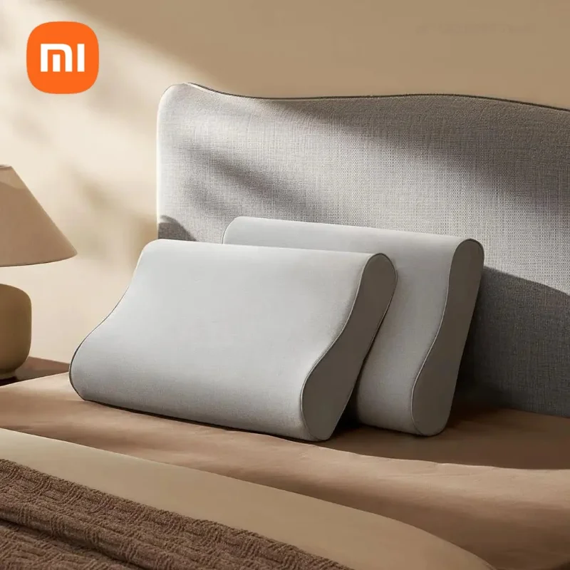

original Xiaomi Mijia Neck Protecting Memory Foam Pillow Slow Pillow Core Relieve Cervical Vertebra With protective cover