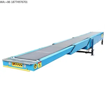Loading Unloading Conveyor for Heavy Bag Flour Sugar and Grain Transportation Large Cargo Conveyor Truck Loading Conveyor Loader