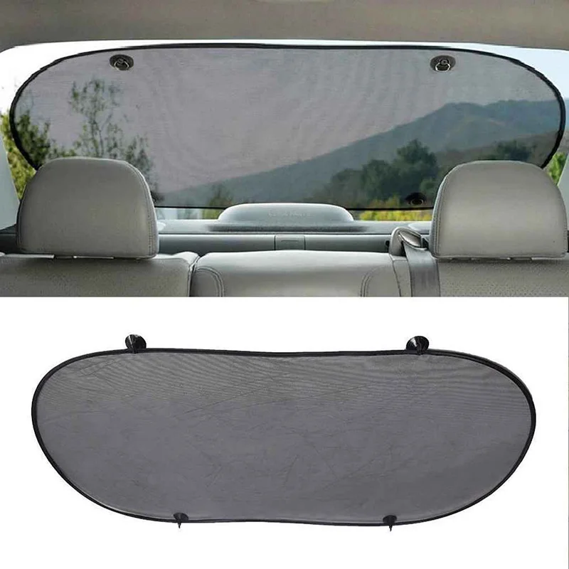 

Auto Rear Sun Shade Vehicle Shield Visor Protection Back Car Window Shade Mesh Sunshade Screen Heat Insulation UV Protection