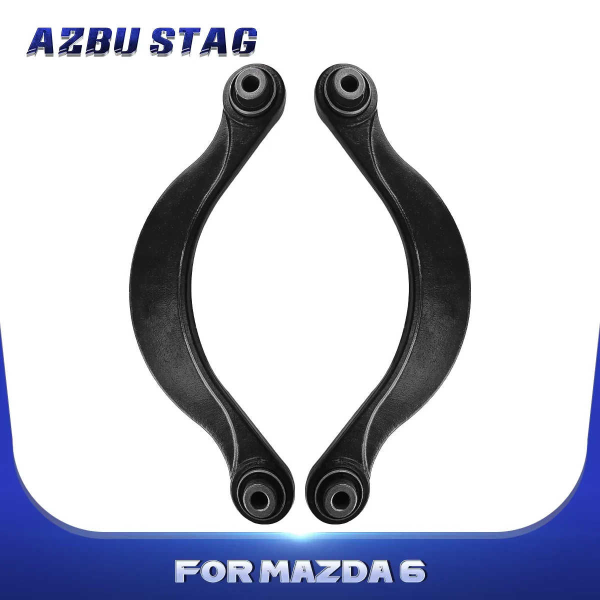 

AzbuStag 2Pcs Rear Upper Control Arm Suspension Kit for Mazda 6 Ford Fusion Mercury Milan Lincoln MKZ Zephyr 2003 2004 2005-2012