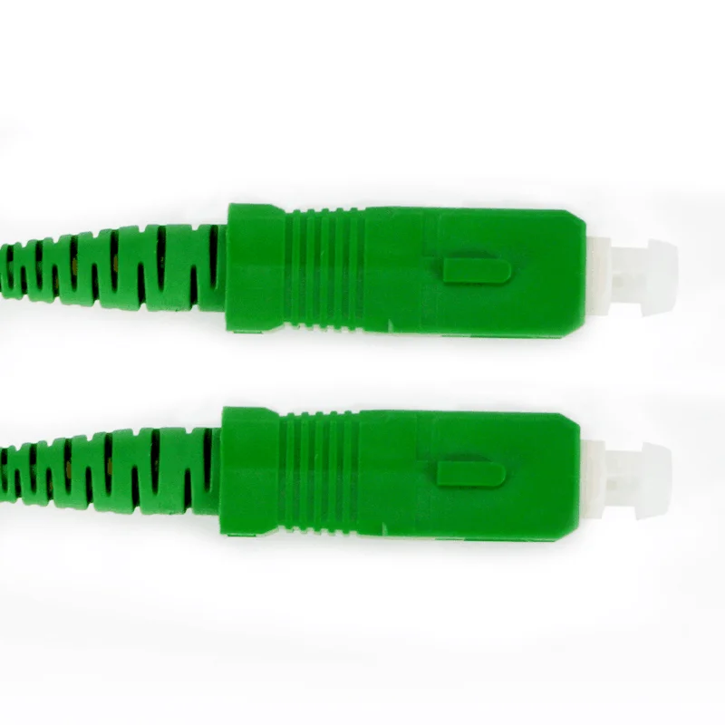 Aqua Franch-fibra óptica Original, 100 piezas, G657A2, 3,5 metros, SC/APC-SC/APC, Simplex, 1,6mm, modo único