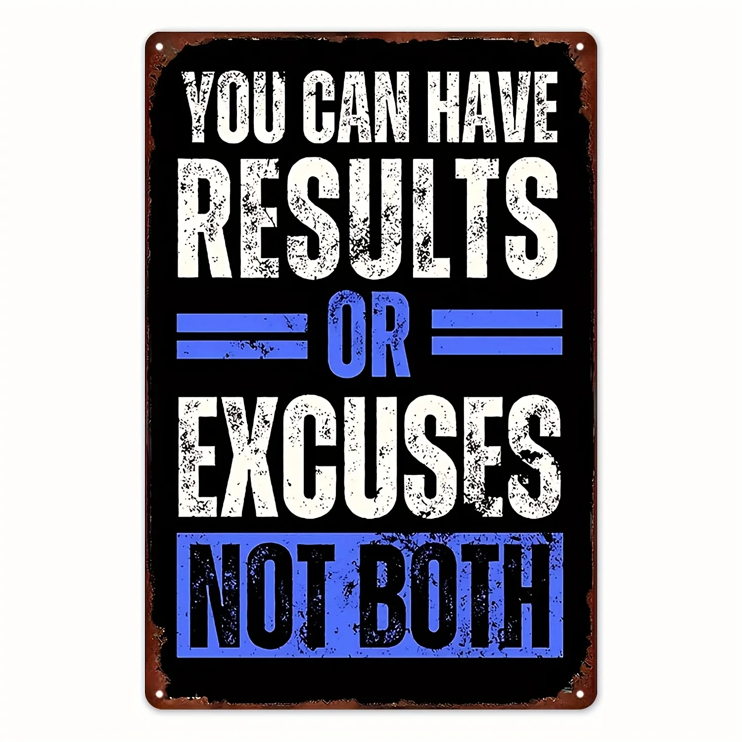 2D Flat, 1pc Vintage Metal Sign 
