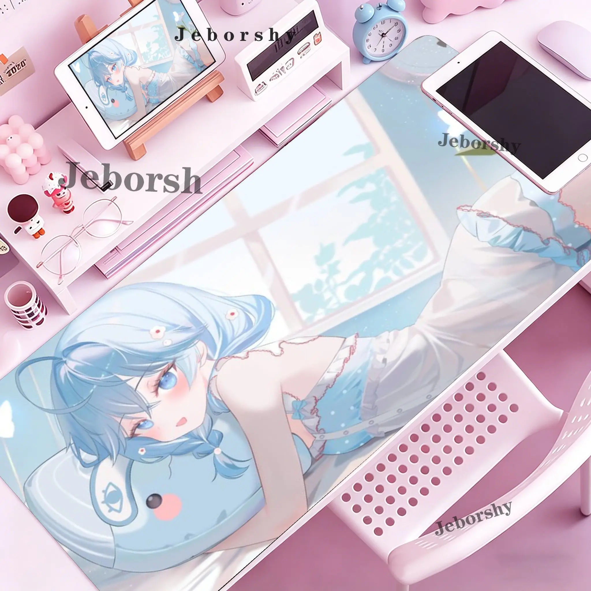 Arahashi Tabi XXL Mousepad Mouse Mat Gaming Keyboard Pads Stitch Lock Edge Mouse Pad Laptop Rubber Non-slip Desk Mat