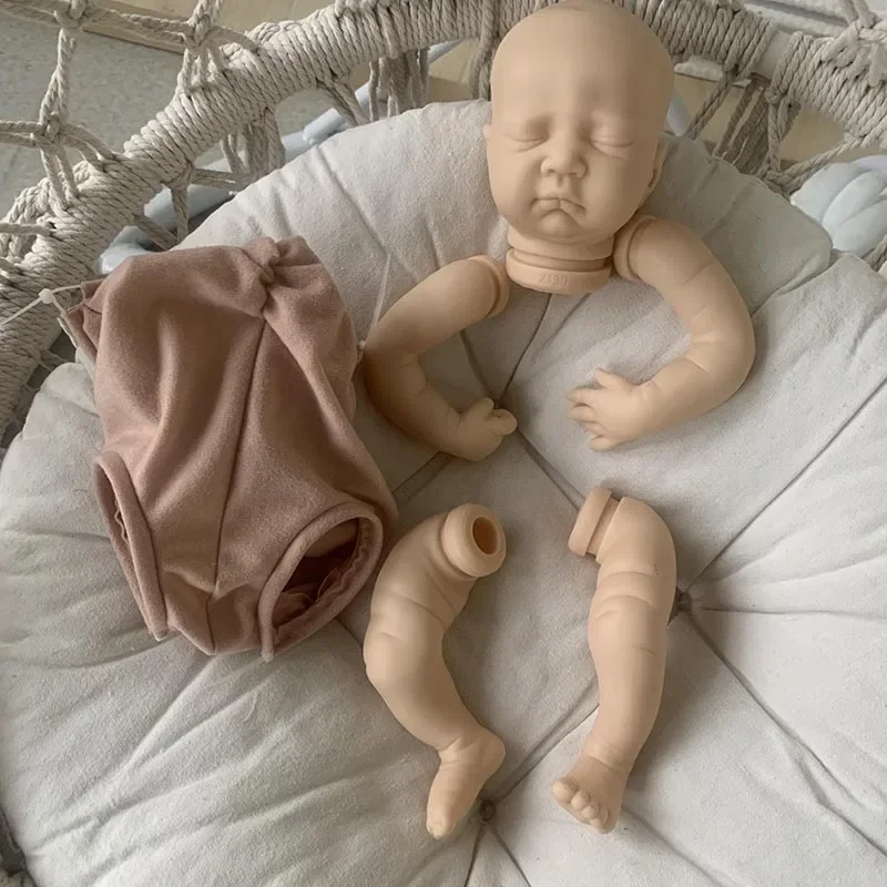 

16-дюймовый комплект куклы реборн премиум-класса Baby Size Mariza Sleeping Baby, незавершенные части куклы