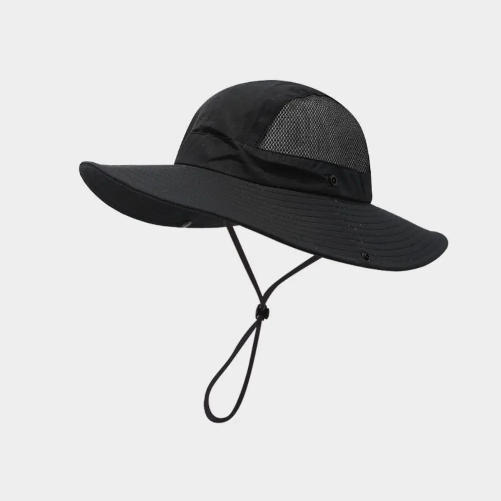 

Fashion Nylon Men Fisherman's Hat Quick-dry UV Protection Folding Bucket Hat Sunscreen Waterproof Hiking Cap Unisex