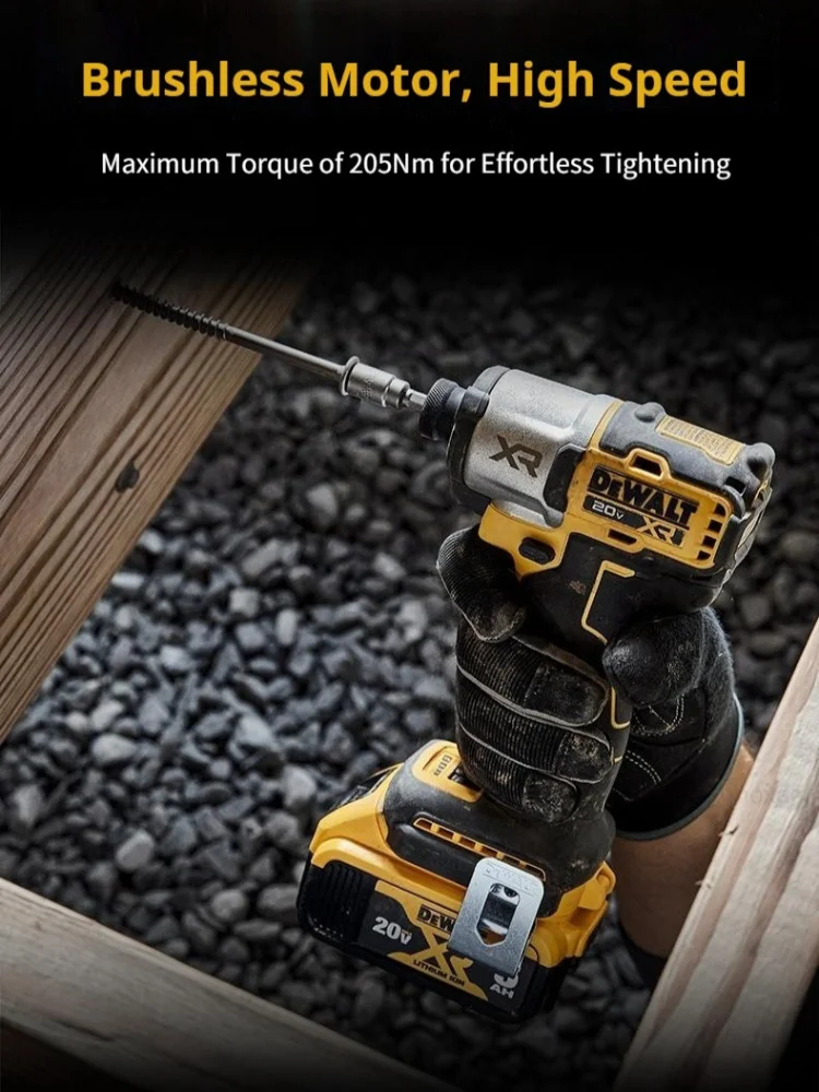 DEWALT DCF845 20V MAX 3-Speed Impact Drill 1/4 in Hex Chuck for Driving Large-Diameter Screws Dewalt DCF845N Impact Driver