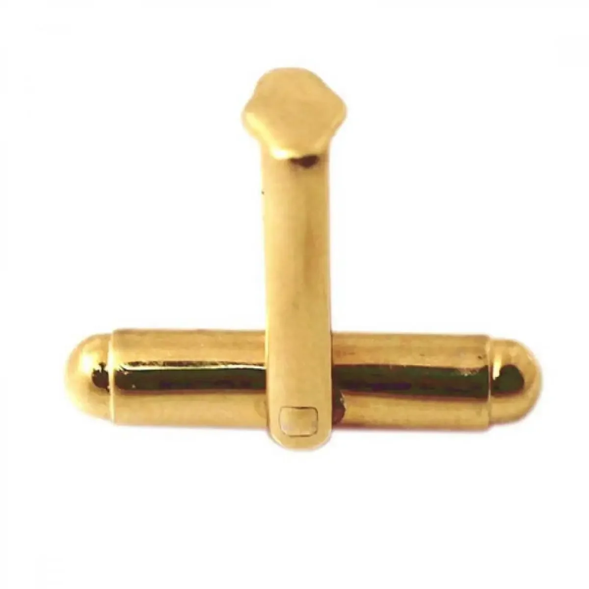 Beadsnice 925 Solid Silver Cufflinks Blanks Flat Round Pad for Cabochon Handmade Personalized Cufflinks for Men ID29772