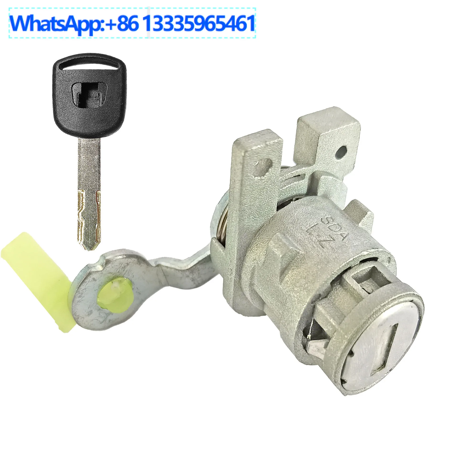 Para 07 Honda Accord cilindro de cerradura de puerta delantera izquierda, cerradura de puerta izquierda llave única 72181-SDA-A11