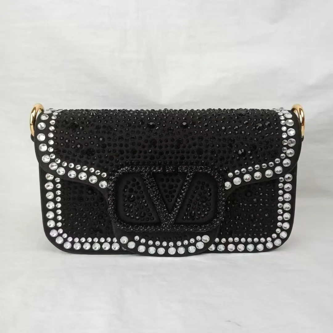 

Chic PU Leather Handbag for Women, 2025 Trendy Sling Bag, Vintage Style Crossbody Purse with Metal Chain for Casual Outings