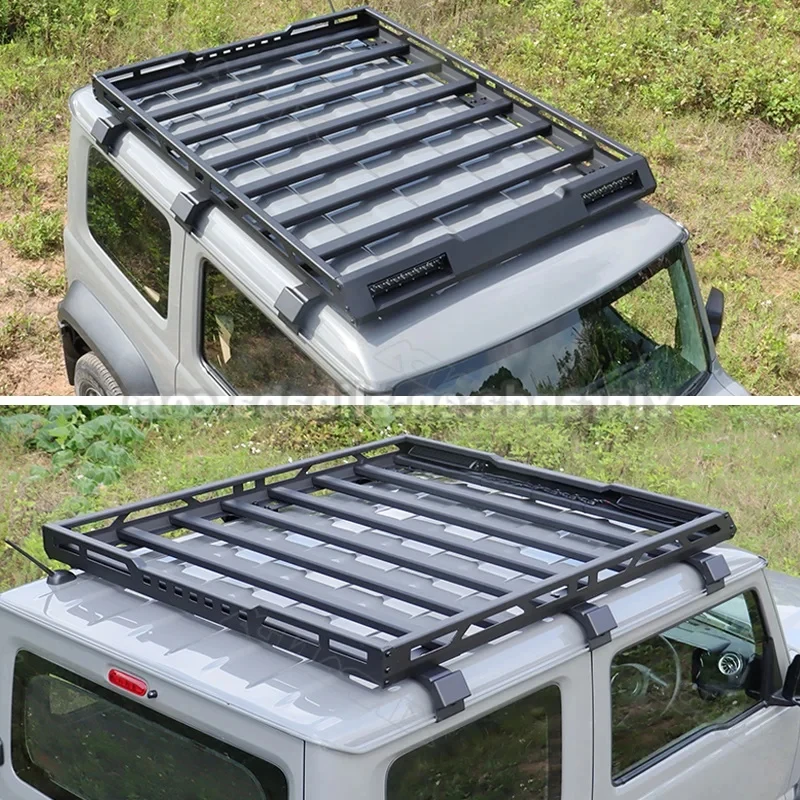 

Алюминиевый багажник на крышу 4x4 для Jimny JB64 JB74 2020-2024 (3-дверный)