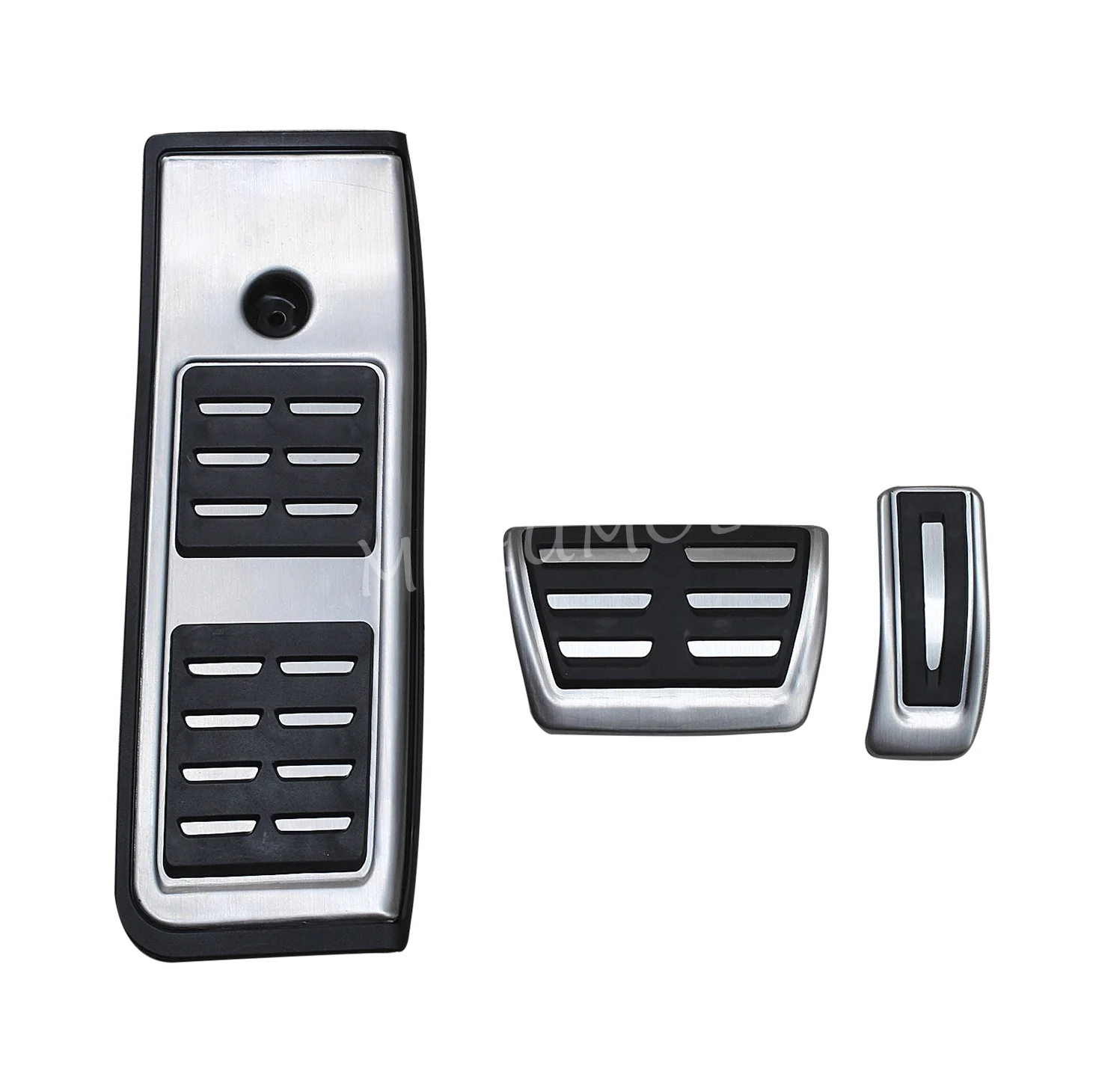 

LHD Stainless Steel Footrest Gas Brake Pedal Pad Cover Accessories For 2017-2022 2023 2024 Audi A4 Allroad B9 A5 Sportback
