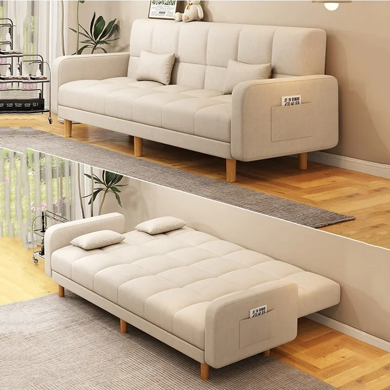 Living Room Folding Sofas Bed Single Office Giant Puff Cushion Prefabricated House Floor Muebles Para El Hogar Furniture