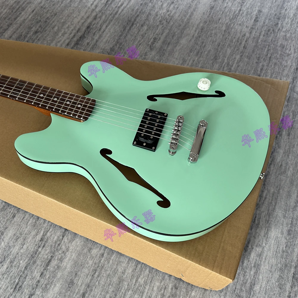 High quality green starcaster jazz electric guitar,AAA rosewood fingerboard,in stock