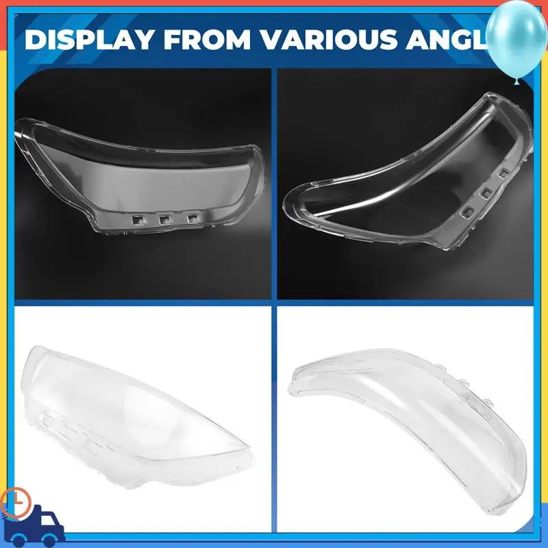 

L37A-For Volvo XC40 2020-2022 Car Accessories Transparent Lampshade Headlamp Cover Headlight Shell