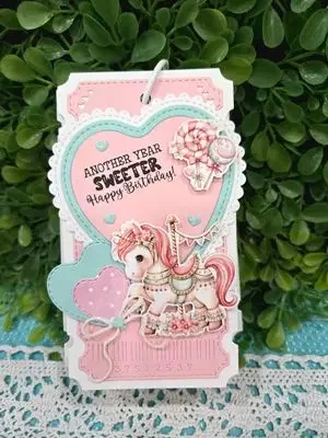 Scallop Topper Ticket Booth Metal Cutting Dies Clear Stamps for DIY For DIY Greeting Card Scrapbook Template April 2026 New view 5