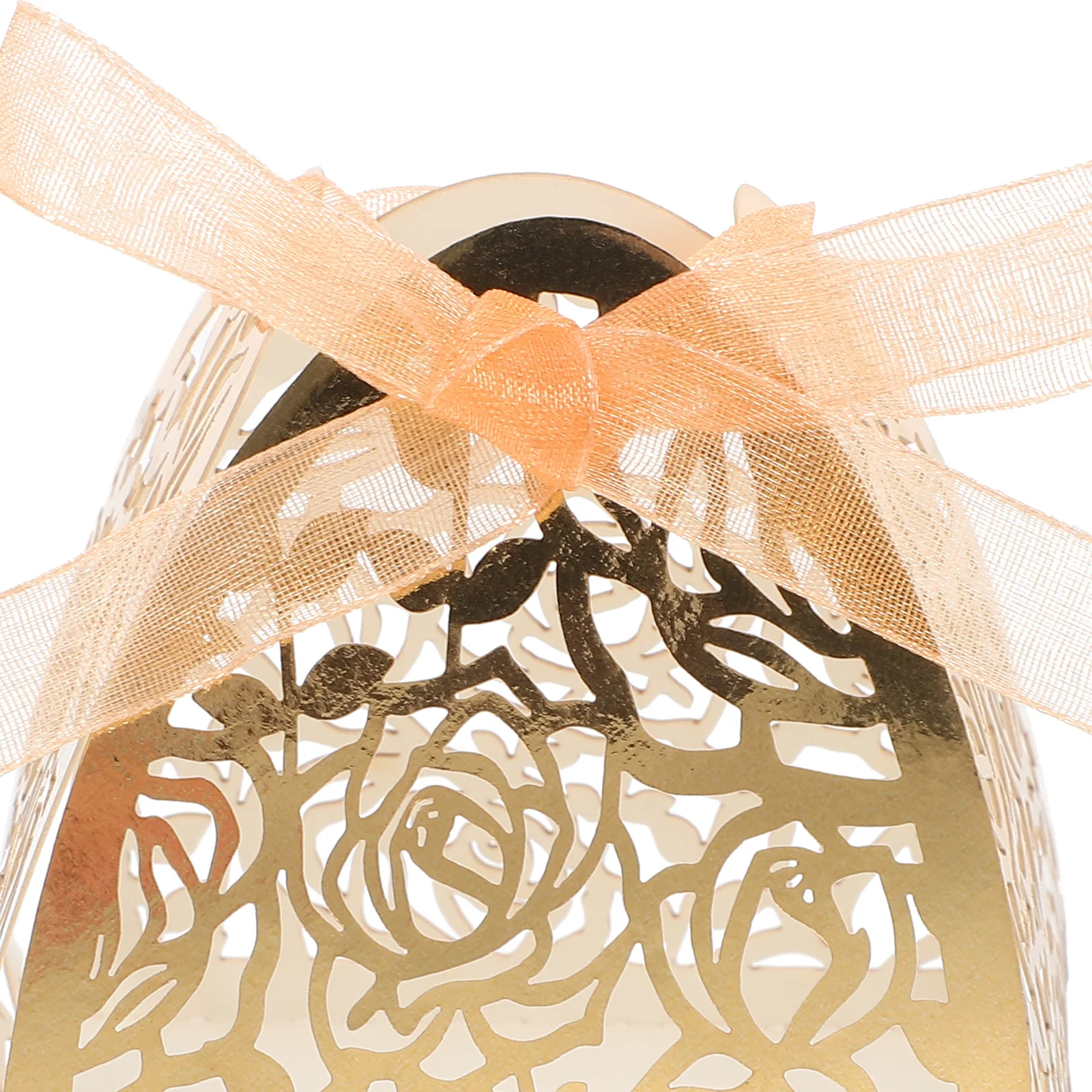 

50Pcs Chocolate Wrappers Paper Cups Hollow Rose Design Truffle Holders Candy Packaging Wedding Party Paper Candy Cups