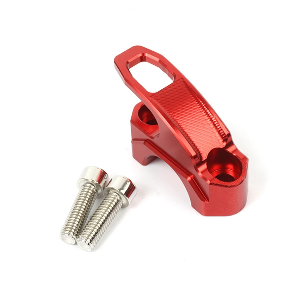 

Мотоциклетный крючок на руль 22 мм, универсальный крючок для шлема на руль, крючок для крепления зеркала для Honda Suzuki Yamaha, красный