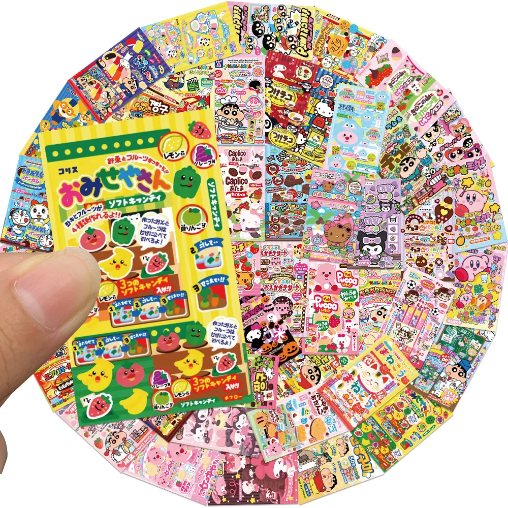 50PCS New Cartoon Collection of Cute Cartoon Image Sealing Stickers Packaging Hand Curtain Stickers Decorative Materials