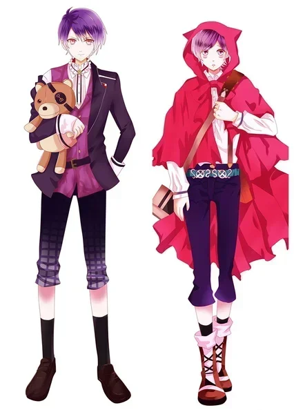 Sakamaki Shu&Ayato&Kanato Dakimakura Pillow Case HD Digital Printed Hugging Cushion Cover Bedding Décor