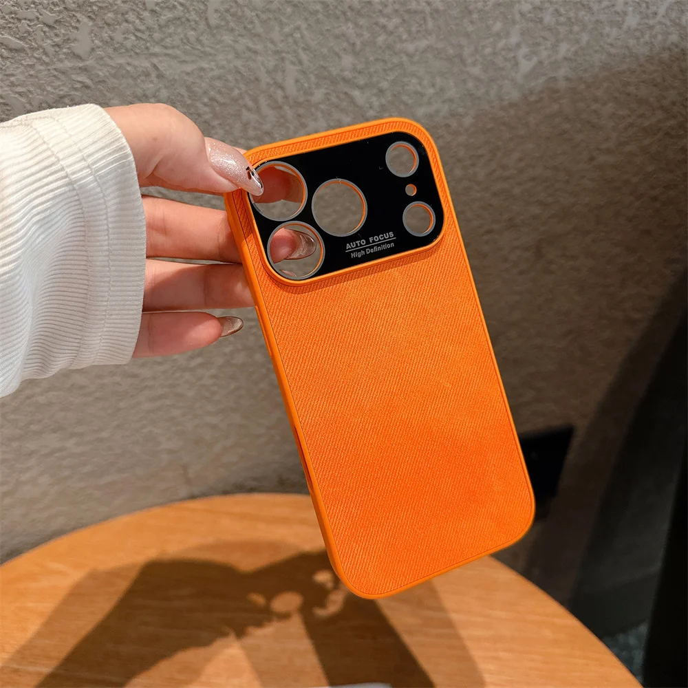 Luxury Flannel Woven Magnetic For Magsafe Case For iPhone 17 Pro Max 16 15 14 13 Matte Wireless Charging Hard Shockproof Cover