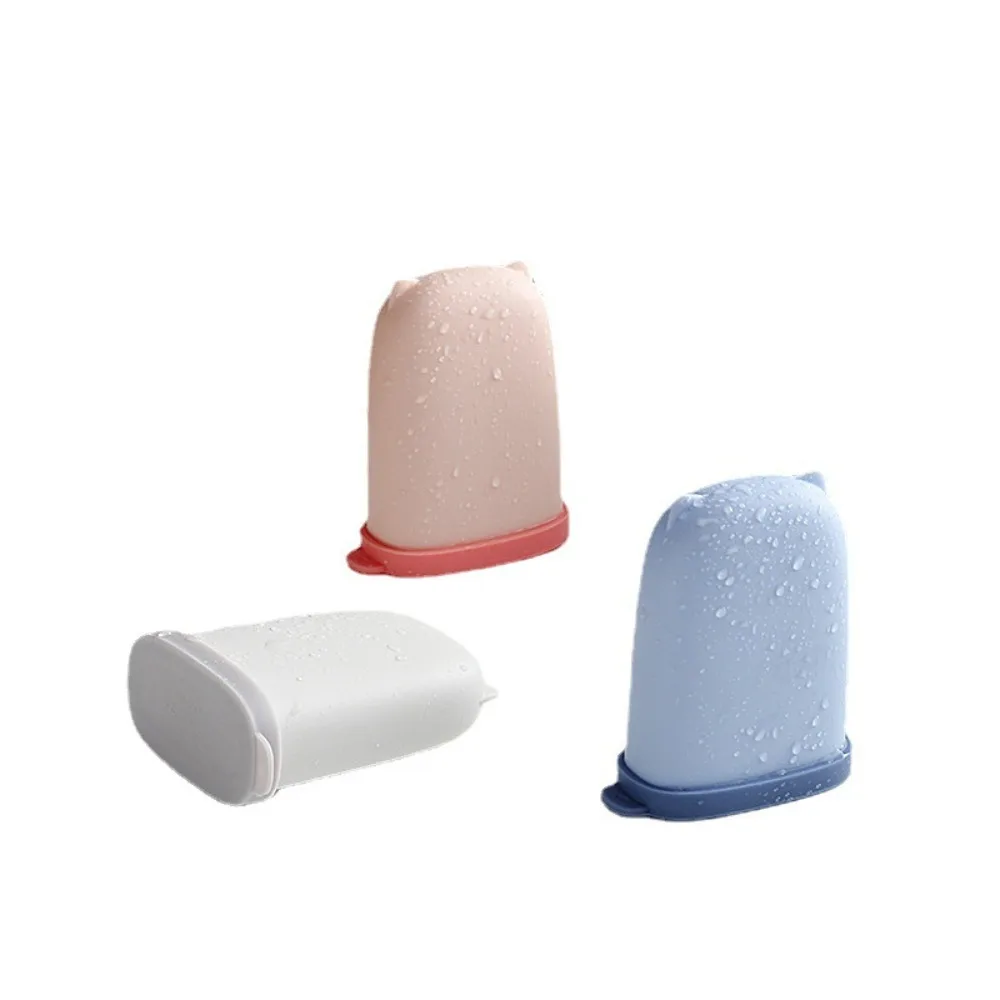 

Портативная силиконовая дорожная коробка для мыла, герметичный органайзер, посуда для хранения мыла, герметичный водонепроницаемый портативный лоток для мыла