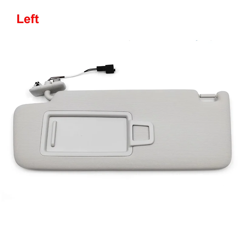 5GG857551 5GG857552 For VW Golf 7 MK7 2013-2021 Black Grey Front Sun Visor Panel With Makeup Mirror Sunshield 5GG 857 551