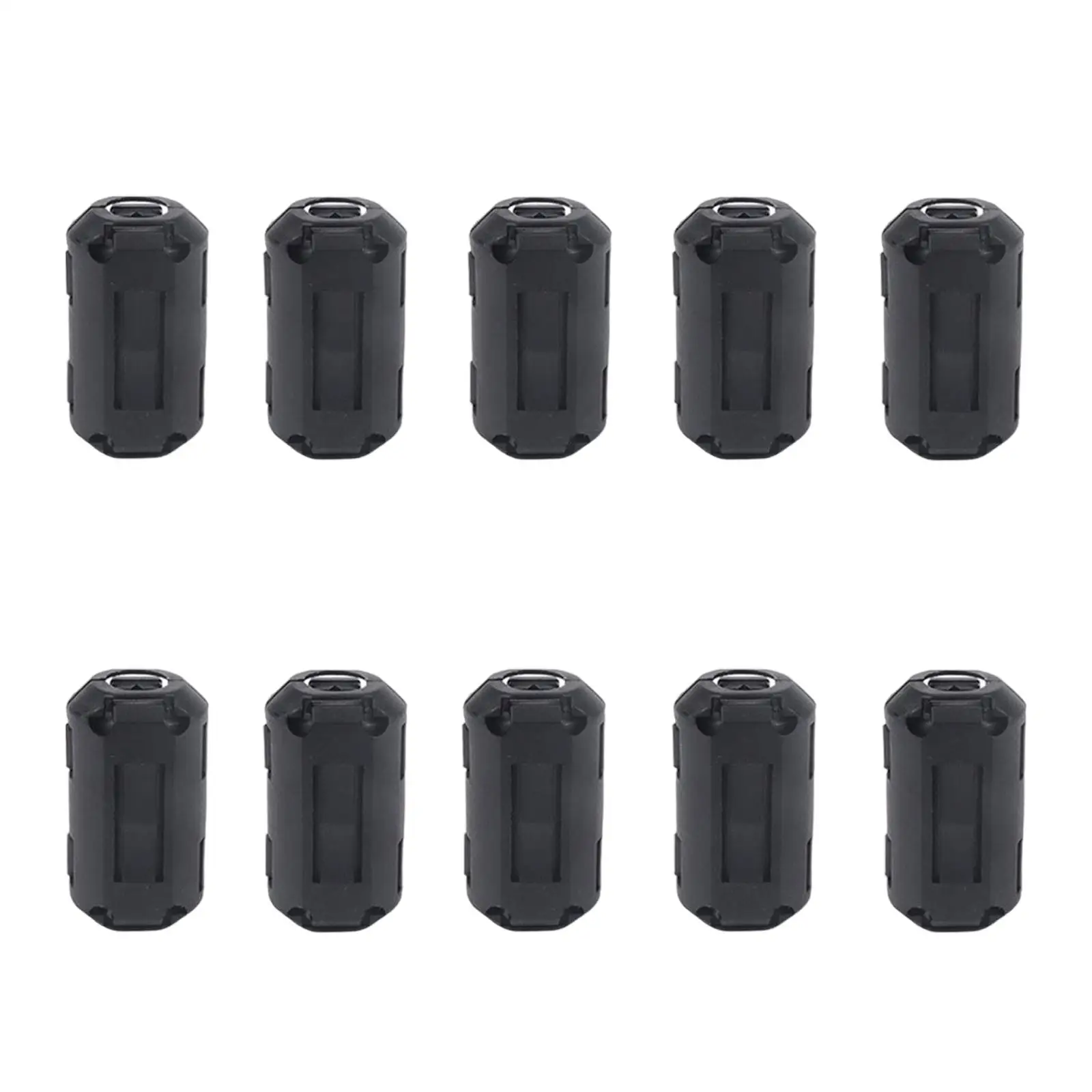 10x Removable 13mm Ferrite Cord Rings Choke Bead Noise Suppressor