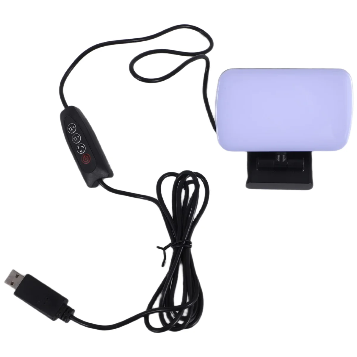 

Высококачественный мини-видео светильник для конференций, веб-камера, заполняющая лампа для видеоблогов, регулируемая портативная светодиодная лампа для селфи