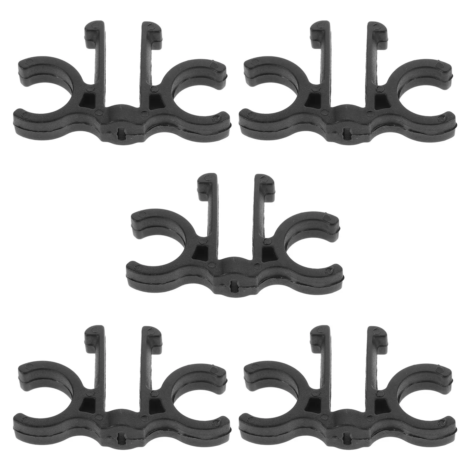 

5Pcs Trekking Pole Clip Wide Applicability Buckle Fastener for Hiking Poles Ski Poles Walking Canes Fishing Rods Pole Organizer