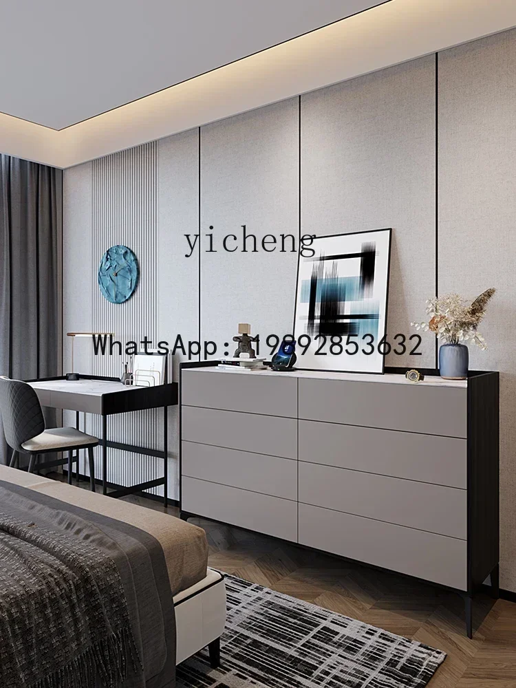 b19-k Light Luxury Chest of Drawers Bedroom Storage Cabinet Minimalistic Modern Living Room Drawer Small Chest of Drawers