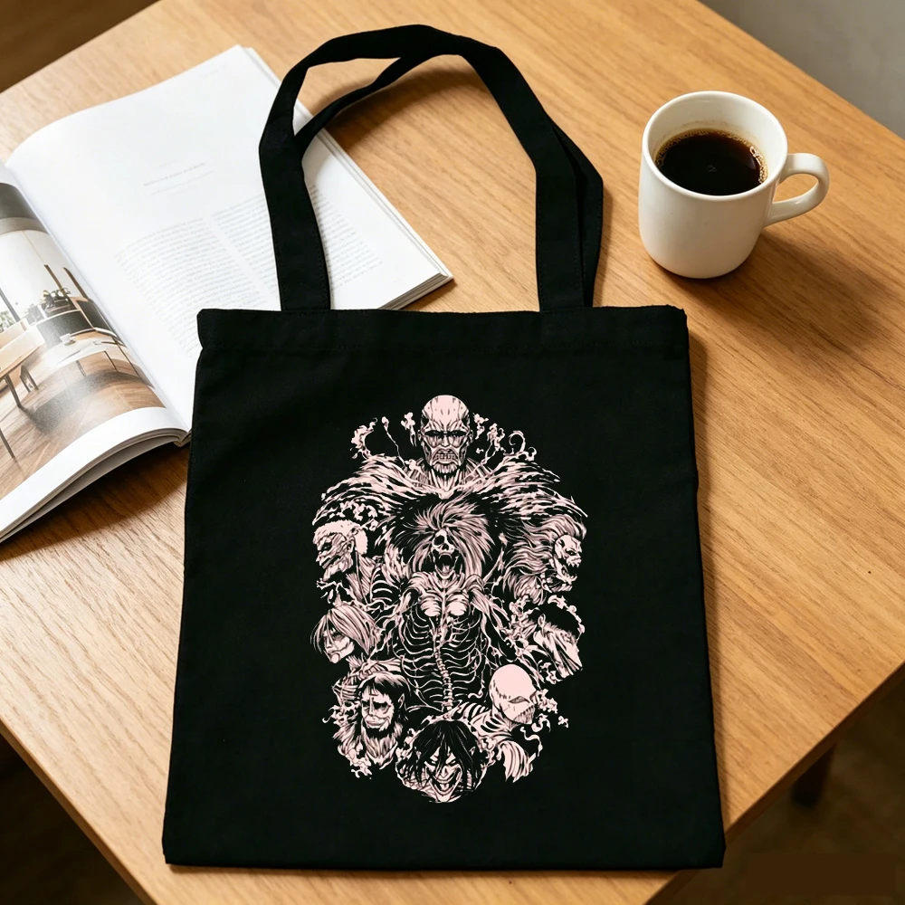 bolsa-tote-attack-on-titanic-sacola-de-compras-reutilizavel-estilo-y2k-feminina