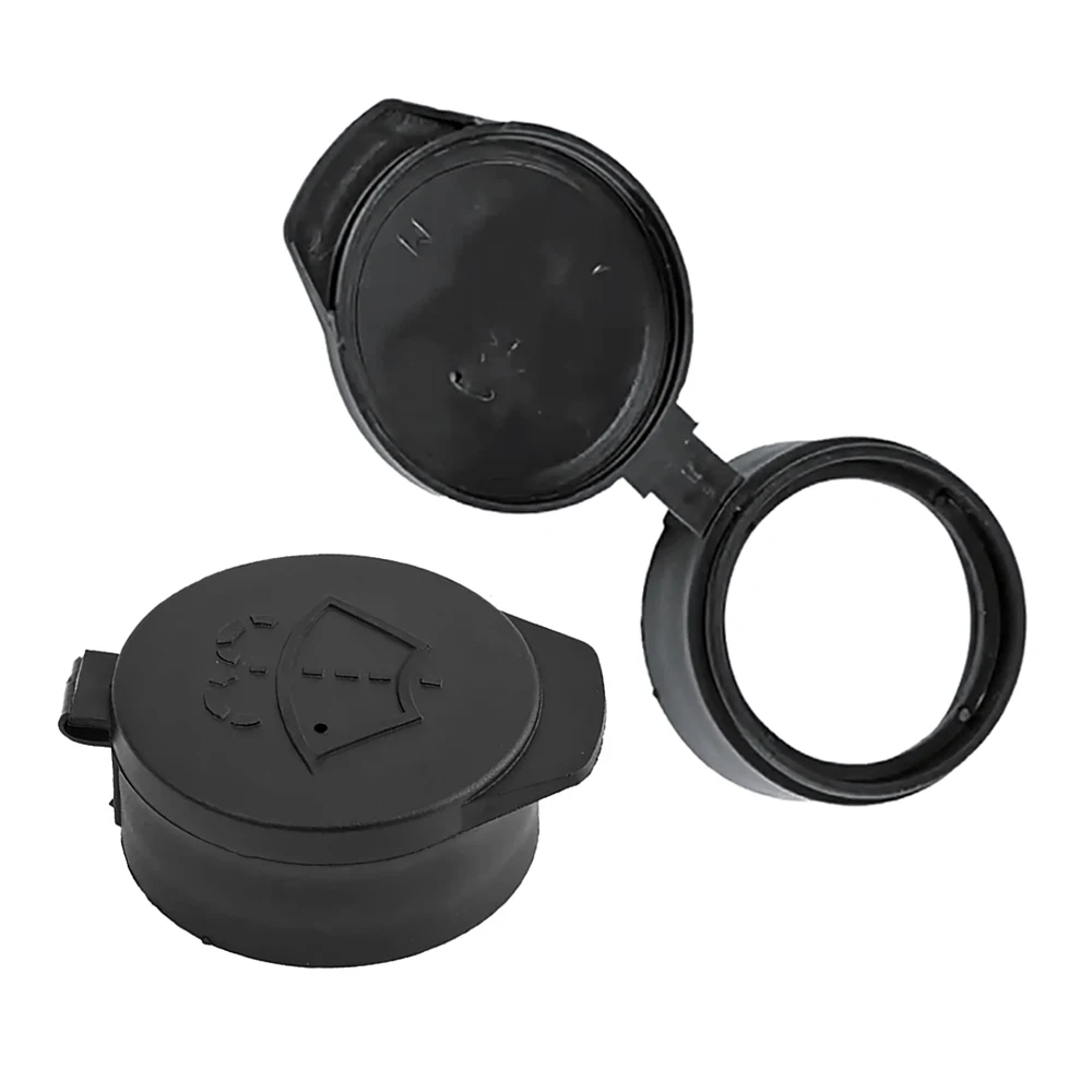 1Pc 1131028-00-A Bottle Lid Cover for Tesla Model 3/S/X/Y 2017-2020 Black Car Windshield Wiper Washer Fluid Reservoir Tank Cap