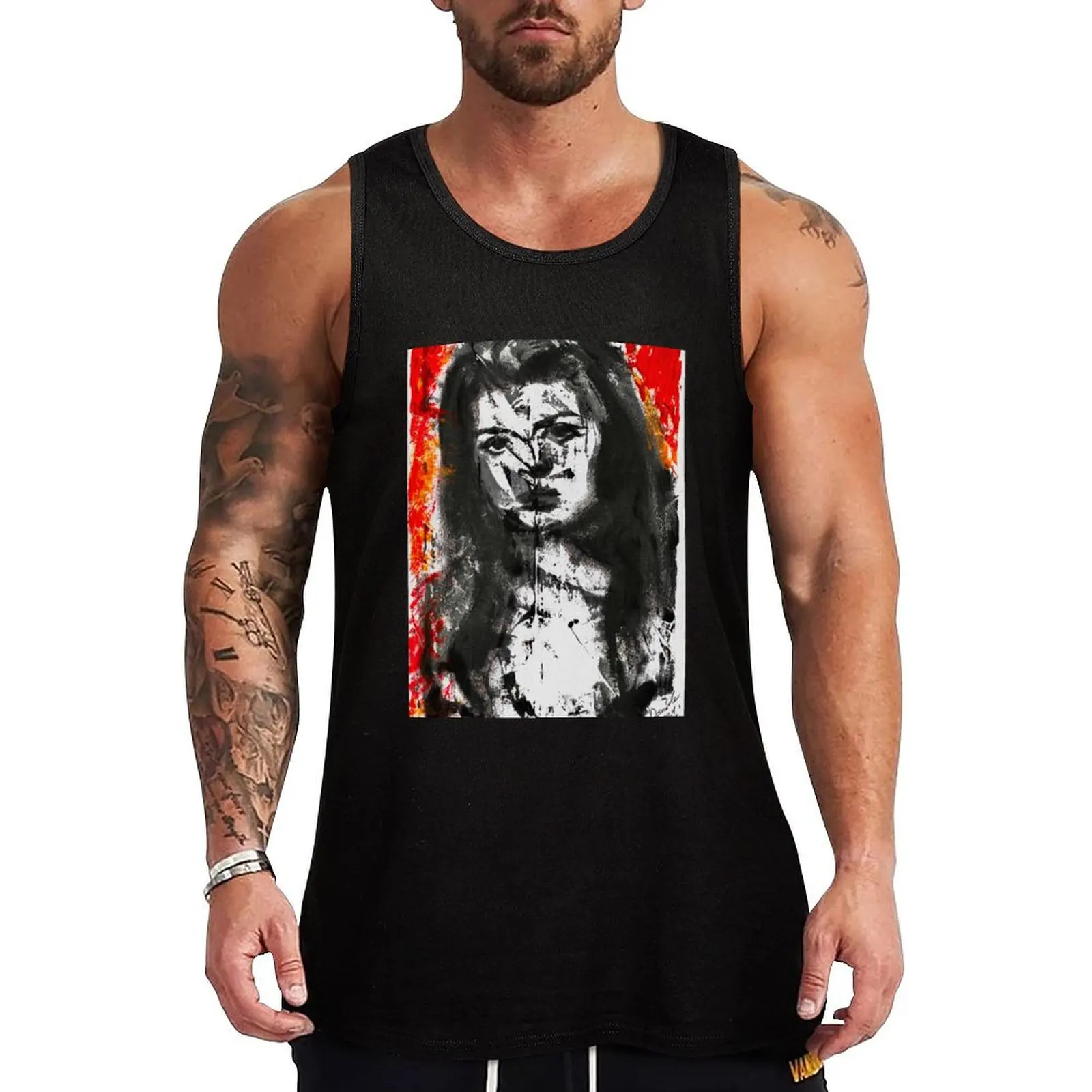 Soledad Miranda Tank Top summer clothes for men t shirts